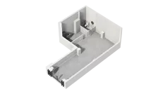 Lokal użytkowy 64,27 m², oferta nr H1-U-0-2, Heyki City ATAL - lokale użytkowe, Szczecin, Prawobrzeże, Międzyodrze, ul. Leona Heyki