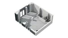 Lokal użytkowy 72,68 m², oferta nr H2-U-0-3, Heyki City ATAL - lokale użytkowe, Szczecin, Prawobrzeże, Międzyodrze, ul. Leona Heyki
