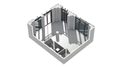 Lokal użytkowy 72,79 m², oferta nr H2-U-0-2, Heyki City ATAL - lokale użytkowe, Szczecin, Prawobrzeże, Międzyodrze, ul. Leona Heyki