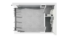Lokal użytkowy 42,24 m², oferta nr H2-U-0-1, Heyki City ATAL - lokale użytkowe, Szczecin, Prawobrzeże, Międzyodrze, ul. Leona Heyki