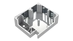 Lokal użytkowy 67,41 m², oferta nr H2-U-1-3, Heyki City ATAL - lokale użytkowe, Szczecin, Prawobrzeże, Międzyodrze, ul. Leona Heyki