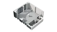 Lokal użytkowy 67,41 m², oferta nr H2-U-1-3, Heyki City ATAL - lokale użytkowe, Szczecin, Prawobrzeże, Międzyodrze, ul. Leona Heyki