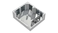 Lokal użytkowy 70,47 m², oferta nr H2-U-1-2, Heyki City ATAL - lokale użytkowe, Szczecin, Prawobrzeże, Międzyodrze, ul. Leona Heyki