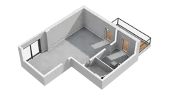 Lokal użytkowy 63,10 m², oferta nr H3-U-1-3, Heyki City ATAL - lokale użytkowe, Szczecin, Prawobrzeże, Międzyodrze, ul. Leona Heyki