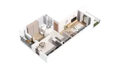 1 pokój, mieszkanie 58,54 m², parter, oferta nr 2.00.D01, Ogrody Andersa IV, Gliwice, Wojska Polskiego, ul. J. Sowińskiego