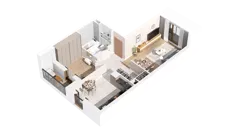 1 pokój, mieszkanie 57,35 m², piętro 1, oferta nr 2.01.D07, Ogrody Andersa IV, Gliwice, Wojska Polskiego, ul. J. Sowińskiego