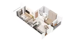 1 pokój, mieszkanie 52,17 m², piętro 3, oferta nr 2.03.B23, Ogrody Andersa IV, Gliwice, Wojska Polskiego, ul. J. Sowińskiego