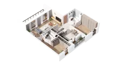 1 pokój, mieszkanie 85,43 m², piętro 4, oferta nr 3.04.A31, Ogrody Andersa IV, Gliwice, Wojska Polskiego, ul. J. Sowińskiego