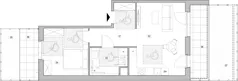 2 pokoje, mieszkanie 52,19 m², parter, oferta nr A.0.3, ATAL Unii Lubelskiej, Poznań, Rataje, Starołęka, ul. Heleny Tadeuszak