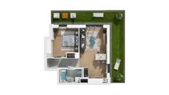 2 pokoje, mieszkanie 39,94 m², piętro 1, oferta nr A6.1.62, ATAL Ruczaj, Kraków, Łagiewniki-Borek Fałęcki, Borek Fałęcki, ul. Obozowa