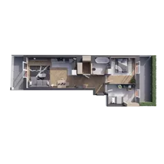 3 pokoje, mieszkanie 62,76 m², piętro 1, oferta nr A.1.6, ATAL Unii Lubelskiej, Poznań, Rataje, Starołęka, ul. Heleny Tadeuszak