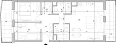 3 pokoje, mieszkanie 67,43 m², piętro 2, oferta nr B.2.16, ATAL Unii Lubelskiej, Poznań, Rataje, Starołęka, ul. Heleny Tadeuszak