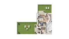 3 pokoje, mieszkanie 69,88 m², parter, oferta nr 2.00.E07, Ogrody Andersa IV, Gliwice, Wojska Polskiego, ul. J. Sowińskiego