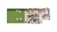 3 pokoje, mieszkanie 72,61 m², piętro 2, oferta nr 2.02.B16, Ogrody Andersa IV, Gliwice, Wojska Polskiego, ul. J. Sowińskiego