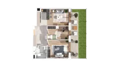 3 pokoje, mieszkanie 51,36 m², piętro 3, oferta nr 2.03.E33, Ogrody Andersa IV, Gliwice, Wojska Polskiego, ul. J. Sowińskiego