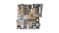 3 pokoje, mieszkanie 60,23 m², piętro 1, oferta nr A4.1.08, ATAL Ruczaj, Kraków, Łagiewniki-Borek Fałęcki, Borek Fałęcki, ul. Obozowa