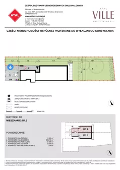 Dom 122,41 m², oferta nr D1.2, ATAL Ville przy Białej, Wrocław, Leśnica, Stabłowice, ul. Biała