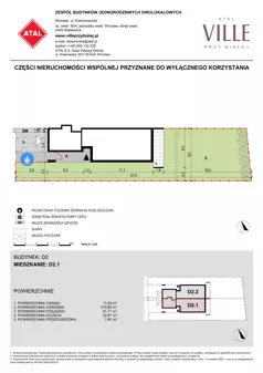 Dom 122,40 m², oferta nr D2.1, ATAL Ville przy Białej, Wrocław, Leśnica, Stabłowice, ul. Biała