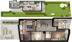 Dom 122,40 m², oferta nr D2.1, ATAL Ville przy Białej, Wrocław, Leśnica, Stabłowice, ul. Biała