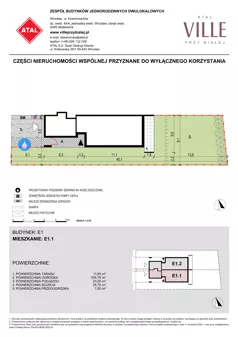 Dom 123,09 m², oferta nr E1.1, ATAL Ville przy Białej, Wrocław, Leśnica, Stabłowice, ul. Biała