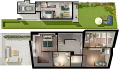 Dom 123,09 m², oferta nr E1.1, ATAL Ville przy Białej, Wrocław, Leśnica, Stabłowice, ul. Biała