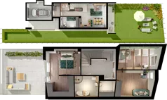 Dom 123,09 m², oferta nr E2.1, ATAL Ville przy Białej, Wrocław, Leśnica, Stabłowice, ul. Biała