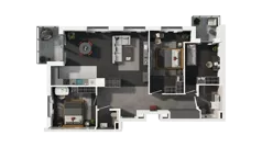 4 pokoje, mieszkanie 92,30 m², piętro 4, oferta nr A.4.22, ATAL Wzgórze Oruni, Gdańsk, Orunia Górna-Gdańsk Południe, ul. Emilii Hoene