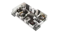 4 pokoje, mieszkanie 92,30 m², piętro 4, oferta nr A.4.22, ATAL Wzgórze Oruni, Gdańsk, Orunia Górna-Gdańsk Południe, ul. Emilii Hoene