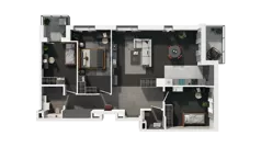 4 pokoje, mieszkanie 92,63 m², piętro 4, oferta nr B.4.23, ATAL Wzgórze Oruni, Gdańsk, Orunia Górna-Gdańsk Południe, ul. Emilii Hoene