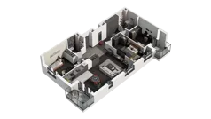 4 pokoje, mieszkanie 92,63 m², piętro 4, oferta nr B.4.23, ATAL Wzgórze Oruni, Gdańsk, Orunia Górna-Gdańsk Południe, ul. Emilii Hoene