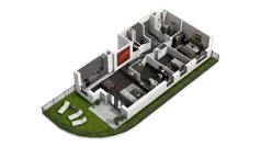 4 pokoje, mieszkanie 80,36 m², parter, oferta nr D.0.05, ATAL Wzgórze Oruni, Gdańsk, Orunia Górna-Gdańsk Południe, ul. Emilii Hoene