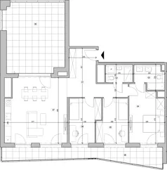 4 pokoje, mieszkanie 95,27 m², piętro 16, oferta nr E.16.271, ATAL Unii Lubelskiej, Poznań, Rataje, Starołęka, ul. Heleny Tadeuszak