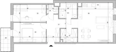 4 pokoje, mieszkanie 75,27 m², piętro 2, oferta nr D.2.135, ATAL Unii Lubelskiej, Poznań, Rataje, Starołęka, ul. Heleny Tadeuszak