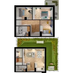 Dom 85,38 m², oferta nr 13.1, ATAL Jasieny II - domy, Gdańsk, Jasień, ul. Stężycka