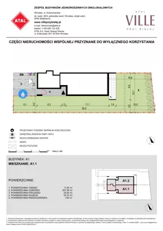 Dom 127,68 m², oferta nr A1.1, ATAL Ville przy Białej, Wrocław, Leśnica, Stabłowice, ul. Biała