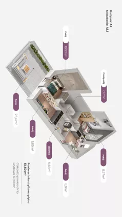 Dom 128,10 m², oferta nr A1.1, ATAL Ville przy Białej, Wrocław, Leśnica, Stabłowice, ul. Biała