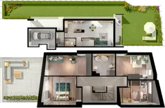 Dom 127,69 m², oferta nr A1.2, ATAL Ville przy Białej, Wrocław, Leśnica, Stabłowice, ul. Biała