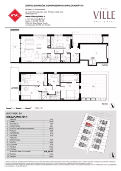Dom 126,60 m², oferta nr B1.1, ATAL Ville przy Białej, Wrocław, Leśnica, Stabłowice, ul. Biała