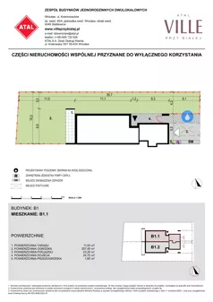 Dom 126,60 m², oferta nr B1.1, ATAL Ville przy Białej, Wrocław, Leśnica, Stabłowice, ul. Biała