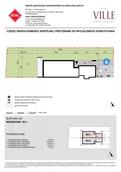Dom 126,60 m², oferta nr B2.1, ATAL Ville przy Białej, Wrocław, Leśnica, Stabłowice, ul. Biała
