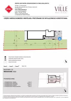Dom 126,95 m², oferta nr C2.2, ATAL Ville przy Białej, Wrocław, Leśnica, Stabłowice, ul. Biała