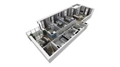 5 pokoi, mieszkanie 99,01 m², piętro 2, oferta nr B1.2.3, ATAL Symbioza, Gdynia, Cisowa, ul. Kcyńska
