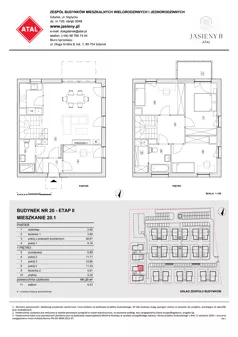 Dom 101,23 m², oferta nr 20.1, ATAL Jasieny II - domy, Gdańsk, Jasień, ul. Stężycka