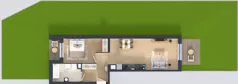 2 pokoje, mieszkanie 48,40 m², parter, oferta nr B10-K3-0-1, Żerniki Na Novo III, Wrocław, Żerniki, ul. Maxa Berga