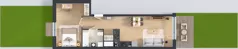 2 pokoje, mieszkanie 49,51 m², parter, oferta nr B9-K3-0-1, Żerniki Na Novo III, Wrocław, Żerniki, ul. Maxa Berga