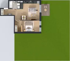 2 pokoje, mieszkanie 46,58 m², parter, oferta nr B9-K5-0-3, Żerniki Na Novo III, Wrocław, Żerniki, ul. Maxa Berga