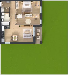 3 pokoje, mieszkanie 64,31 m², piętro 1, oferta nr 1A.1.11, Nowa Francuska IIB, Katowice, Osiedle Paderewskiego-Muchowiec, Muchowiec, ul. Szybowcowa