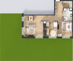 3 pokoje, mieszkanie 64,25 m², parter, oferta nr III-B2.M22, Strefa Cegielnia 3, Kraków, Wzgórza Krzesławickie, Zesławice, ul. Gustawa Morcinka