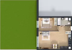 2 pokoje, mieszkanie 48,27 m², parter, oferta nr 3A.10, Skwer Harmonia 2, Kraków, Podgórze, Rybitwy, ul. Półłanki