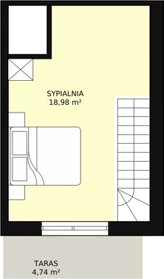 3 pokoje, mieszkanie 83,58 m², piętro 4, oferta nr 2C-4-1, Naramowice Odnova, Poznań, Naramowice, ul. Bielicowa
